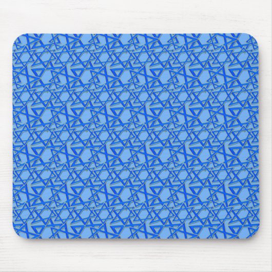 Tapis De Souris Étoiles bleues (Devant)
