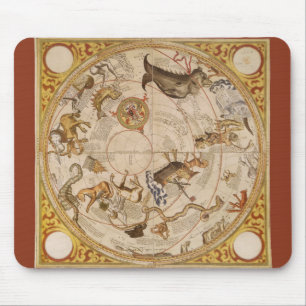 Tapis De Souris Étoiles de constellation ciel du sud astronomie vi