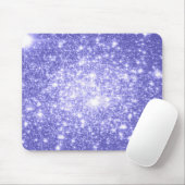 Tapis De Souris Étoiles de lavande (Avec souris)