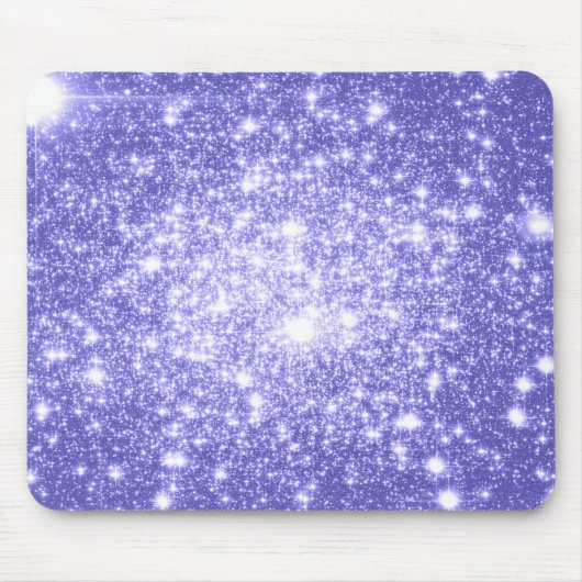 Tapis De Souris Étoiles de lavande (Devant)