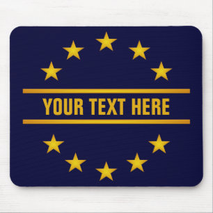 Tapis De Souris ÉTOILES D'OR PERSONNALISÉES mousepad