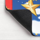 Tapis De Souris Étoiles Dorées - (Coin)