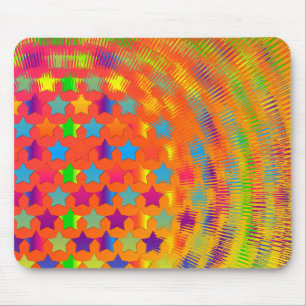 Tapis De Souris Étoiles éclatées de l'ordinateur