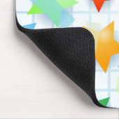 Tapis De Souris Étoiles en papier, mousepac (Coin)