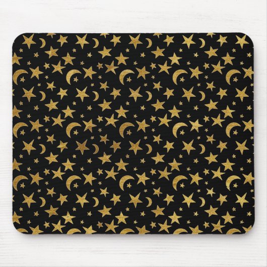 Tapis De Souris Étoiles et lunes (Devant)