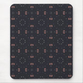 Tapis De Souris Étoiles Et Motif Spacship Unique (Devant)