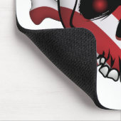 Tapis De Souris Étoiles et rayures Crâne (Coin)