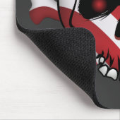 Tapis De Souris Étoiles et traits crâne (Coin)