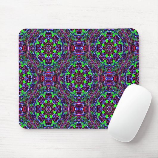 Tapis De Souris Étoiles Psychédéliques..... (Avec souris)
