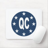 Tapis de souris  ETOILES  QUEBEC  (Avec souris)