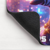 Tapis De Souris Étoiles sur bandes avec ZEBRA ZANZIBAR (Coin)