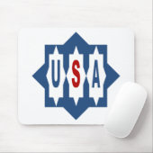 Tapis de souris ETOILES USA (Avec souris)