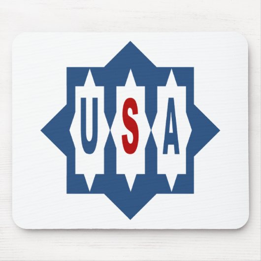 Tapis de souris ETOILES USA (Devant)