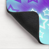 Tapis De Souris Étoiles violettes d'hiver (Coin)