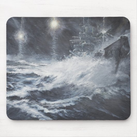 Tapis De Souris Étonné par bataille de Starshell Scharnhorst de (Devant)