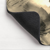 Tapis De Souris Etrange mosaïque abstraite avec choc des tons (Coin)