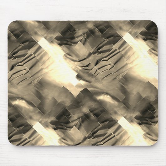 Tapis De Souris Etrange mosaïque abstraite avec choc des tons (Devant)
