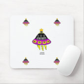 Tapis de souris étranger d'abduction (Avec souris)