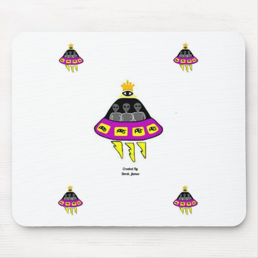 Tapis de souris étranger d'abduction (Devant)