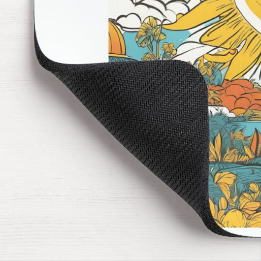 Tapis De Souris Être optimiste (Coin)