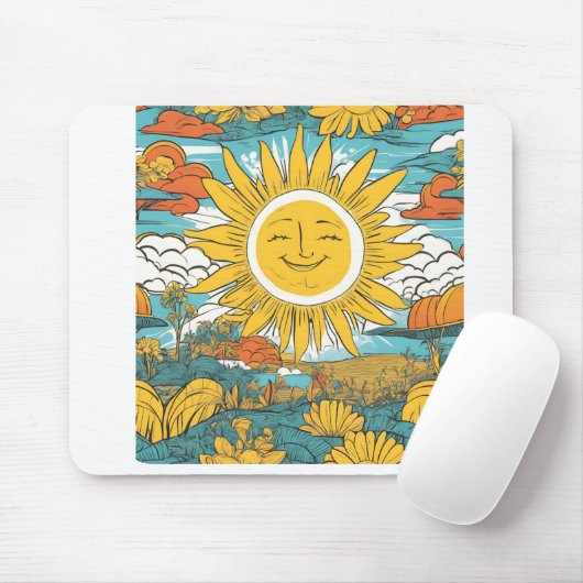 Tapis De Souris Être optimiste (Avec souris)