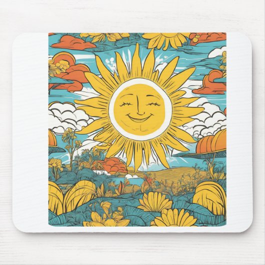 Tapis De Souris Être optimiste (Devant)