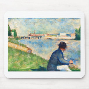 Tapis De Souris Étude d'art par Georges Seurat