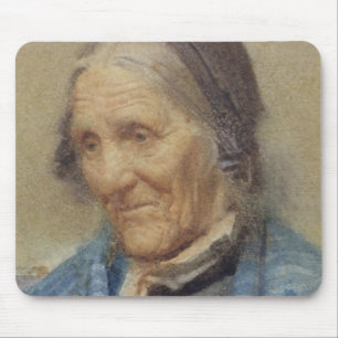 Tapis De Souris Étude de dame âgée, 1912 (la semaine sur le