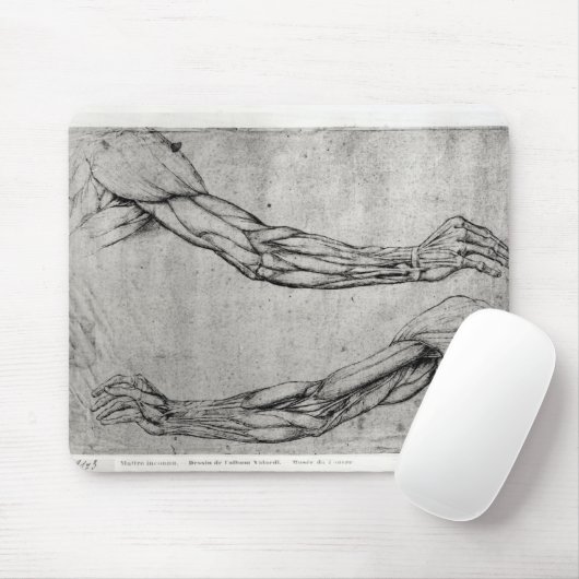 Tapis De Souris Étude des bras (Avec souris)