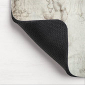 Tapis De Souris Étude des chevaux - Leonardo da Vinci (Coin)