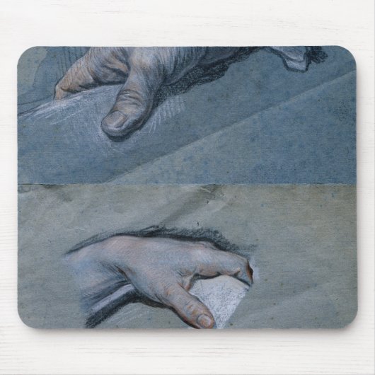Tapis De Souris Étude des mains d'un homme (Devant)