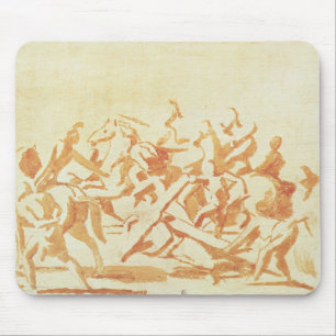 Tapis De Souris Étude du Christ portant la croix (craie et lavage