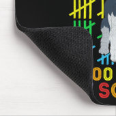 Tapis De Souris Étudiant de chien Schnauzer Miniature Joyeux 100 j (Coin)