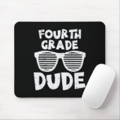 Tapis De Souris Étudiants de 4e année en 4e année Retour (Avec souris)