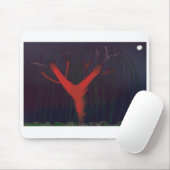 Tapis de souris Eucalyptus Minuit. Art impressionn (Avec souris)