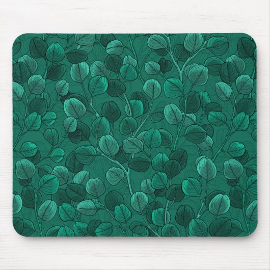 Tapis De Souris Eucalyptus vert (Devant)