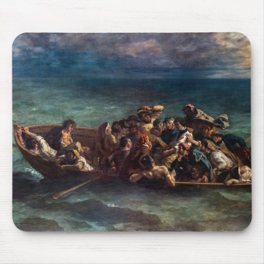Tapis De Souris Eugene Delacroix - L'épave de Don Juan (Devant)
