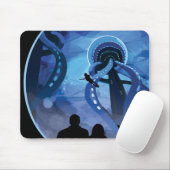 Tapis de souris « Europa » – Visions du futur (Avec souris)