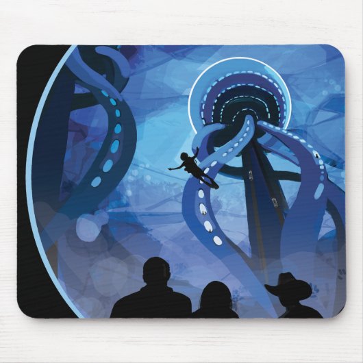 Tapis de souris « Europa » – Visions du futur (Devant)