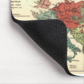 Tapis De Souris Europe Carte Pays Antique Mondiale (Coin)