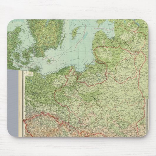 Tapis De Souris Europe centrale composite (Devant)