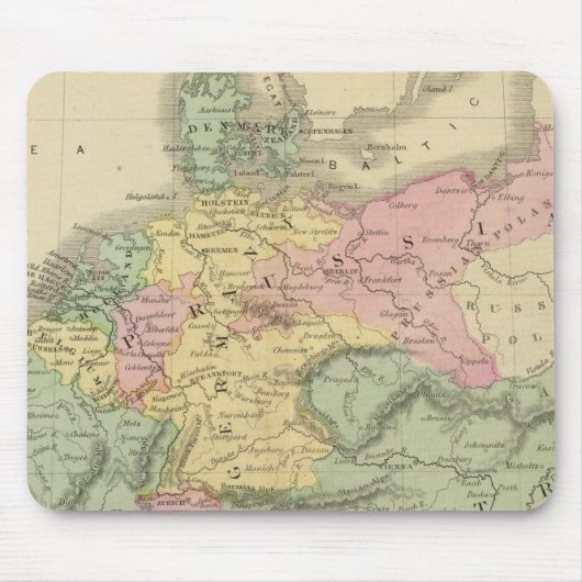 Tapis De Souris Europe continentale (Devant)
