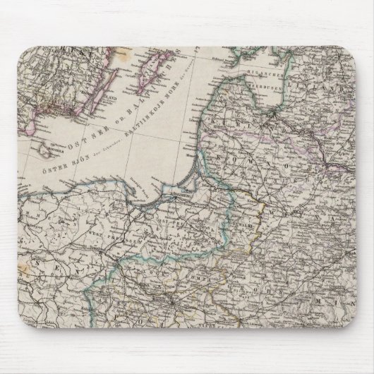 Tapis De Souris Europe de l'Est, Russie, Suède (Devant)