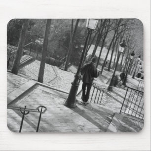 Tapis De Souris Europe, France, Paris, Montmartre : matin sur