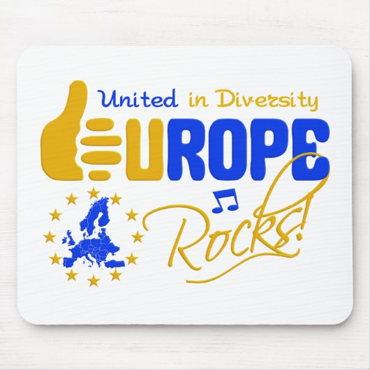 Tapis De Souris Europe Rocks ! mousepad (Devant)