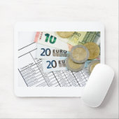 Tapis De Souris Euros (Avec souris)