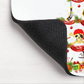 Tapis De Souris Évaluation drôle d'éclairage de Noël Évaluation d' (Coin)