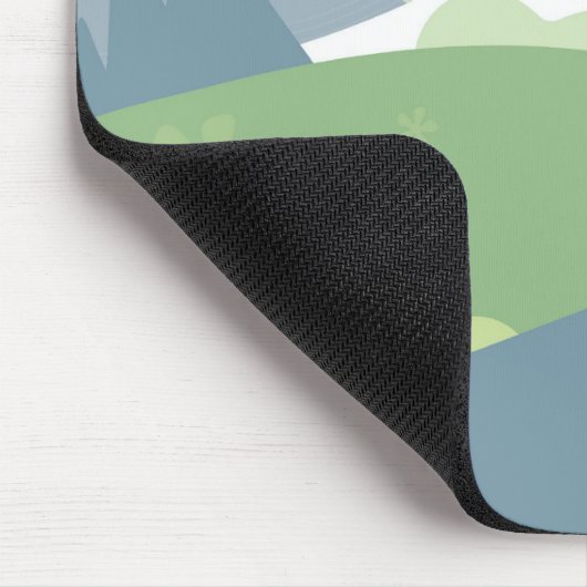 Tapis De Souris Everlast - Retro Mod Paysage Mousepad (Coin)