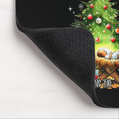 Tapis De Souris Every Knee Shall Bow, Kneeling Santa Baby Jesus Ch (Coin)