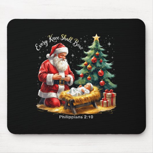 Tapis De Souris Every Knee Shall Bow Philipans 2_10 Christmas  (Devant)